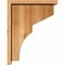 Ekena Millwork Monterey Rough Sawn Corbel w/Backplate, Western Red Cedar, 8"W x 14"D x 18"H COR08X14X18MON01RWR - alternate 2